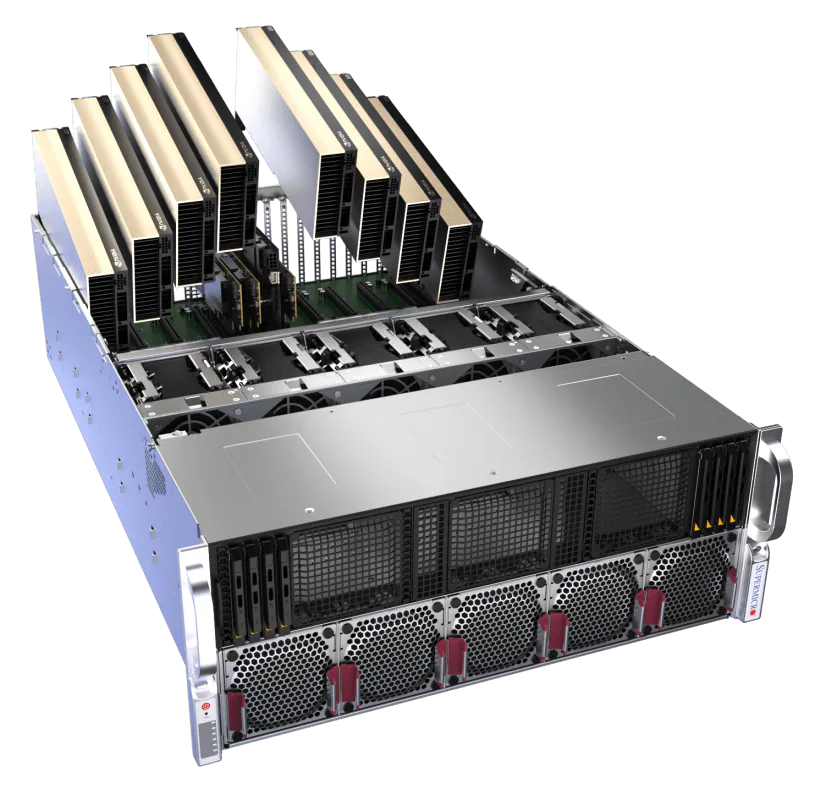 NVIDIA RTX PRO 6000 Blackwell Server Edition GPU with Supermicro