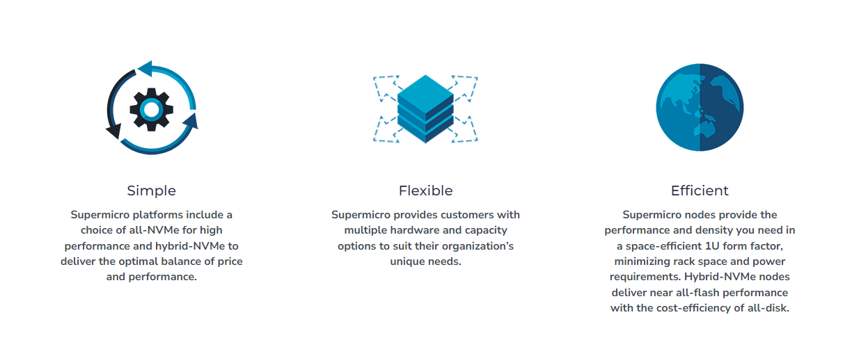 Data Storage Qumulo on Supermicro Simplify the storage and management