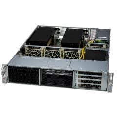 MegaDC SuperServer ARS-210M-NR - 2U - Single Ampere Altra Processors - up to 4TB memory - 4x NVMe - 2x 10Gb/s SFP28 - up to 4 GPU - 2000W Redundant