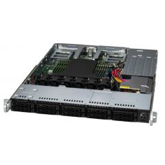 CloudDC A+ Server AS-1115CS-TNR - 1U - Single AMD EPYC Processors - up to 6TB memory - 10x SATA/NVMe - OOB license - 860W Redundant