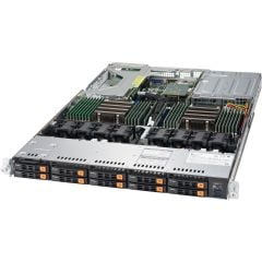 (EOL) Ultra A+ Server AS-1123US-TN10RT - 1U - Dual AMD EPYC Processors - up to 8TB memory - 10x NVMe - 2x 10Gb/s RJ45 - OOB license - 1000W Redundant