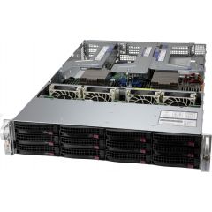 Ultra A+ Server AS-2024US-TNR - 2U - Dual AMD EPYC Processors - up to 8TB memory - 12x SATA - OOB license - 1600W Redundant