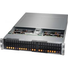 (EOL) BigTwin A+ Server AS-2123BT-HNC0R - 2U - 4 nodes - Dual AMD EPYC Processors - up to 4TB memory - 6x SATA/SAS (4x NVMe) - Broadcom 3008 - OOB license - 2200W Redundant