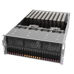 GPU A+ Server AS-4125GS-TNRT2 - 4U - Dual AMD EPYC Processors - up to 12TB memory - 24x drive bays - 2x 10Gb/s RJ45 - up to 10x GPU - 2000W (2 + 2) Redundant