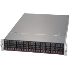 JBOD storage SuperChassis CSE-216BE1C-R609JBOD - 2U - 24x SAS/SATA - 12Gb/s SAS single expander backplane - 600W Redundant