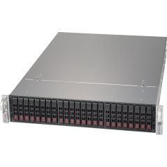 JBOD storage SuperChassis CSE-216BE2C-R609JBOD - 2U - 24x SAS - 12Gb/s SAS dual expander backplane - 600W Redundant