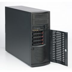 SuperServer OEM solution - tower - X11SCZ-F - Single Intel Xeon E-2200 Processors - up to 128GB memory - 4x SATA - 2x 1Gb/s RJ45 - 668W
