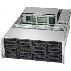 JBOD storage SuperChassis CSE-847E1C-R1K23JBOD - 4U - 44x SAS/SATA - 12Gb/s SAS single expander backplane - 1200W Redundant