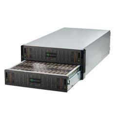 Seagate Exos X 5U84 Advanced Storage Array - 5U - dual 4006 controller - 84x SAS - 4x 10Gb/s RJ45 - 2200W Redundant