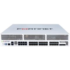 Fortinet FortiGate 1000F 2U Next Generation Firewall, 2 QSFP28, 8 SFP28, 16 SFP+ and 8  RJ45 ports, 2 power supplies (AC), C2P airflow