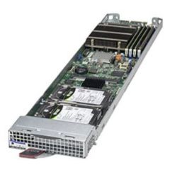 MicroBlade Server MBI-310T-4C2 - module - Single Intel Xeon E-2300 Processors - up to 128GB memory - 2x SATA/SAS (fixed) - 2x 1Gb/s Ethernet - Broadcom 3008