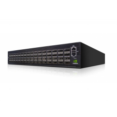 NVIDIA Mellanox MSN4600-VS2FC Spectrum-3 based 200GbE 2U Open Ethernet switch with Cumulus Linux, 64 QSFP56 ports, 2 power supplies (AC), x86 CPU, standard depth, P2C airflow - 920-9N302-00FA-0C0