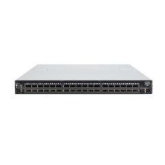 NVIDIA Mellanox MSB7800-ES2F switch-IB™ 2 based EDR InfiniBand 1U switch, 36 QSFP28 ports, 2 power supplies (AC), x86 dual core, standard depth, P2C airflow