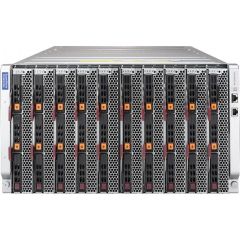 SuperBlade Enclosure SBE-610J-622 - 6U - up to 10 blade servers - up to 4x 10G/25G Ethernet switch - 6x 2200W Redundant (N + 1 or N + N)