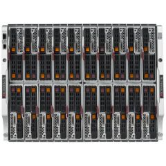SuperBlade Enclosure SBE-820C-422 - 8U - up to 20 blade servers - InfiniBand EDR switch - up to 2x 10G Ethernet switch - 4x 2200W Redundant (N + 1 or N + N)