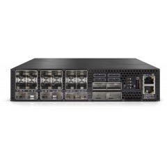 (EOL) NVIDIA Mellanox MSN2010-CB2FO Spectrum™ based 25GbE/100GbE 1U Open Ethernet bare metal switch with ONIE boot loader only, 18 SFP28 ports and 4 QSFP28 ports, 2 power supplies (AC), x86 Atom CPU, short depth, P2C airflow - 920-9N110-00F7-0N0