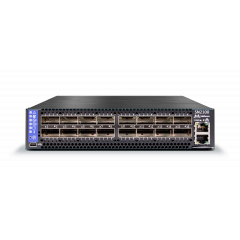 NVIDIA Mellanox MSN2100-BB2F Spectrum™ based 40GbE 1U Open Ethernet switch with Onyx, 16 QSFP28 ports, 2 power supplies (AC), x86 Atom CPU, short depth, P2C airflow