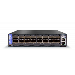 (EOL) NVIDIA Mellanox MSN2100-CB2R Spectrum™ based 100GbE 1U Open Ethernet switch with Onyx, 16 QSFP28 ports, 2 power supplies (AC), x86 Atom CPU, short depth, C2P airflow - 920-9N100-00R7-0X0