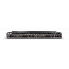 NVIDIA Mellanox MSN2410-BB2F Spectrum™ based 10GbE/100GbE 1U Open Ethernet switch with Onyx, 48 SFP28 ports and 8 QSFP28 ports, 2 power supplies (AC), x86 CPU, short depth, P2C airflow