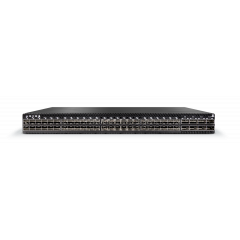 NVIDIA Mellanox MSN2410-BB2FC Spectrum™ based 10GbE/100GbE 1U Open Ethernet switch with Cumulus Linux, 48 SFP28 ports and 8 QSFP28 ports, 2 power supplies (AC), x86 CPU, short depth, P2C airflow
