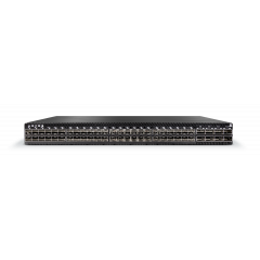 NVIDIA Mellanox MSN2410-CB2F Spectrum™ based 25GbE/100GbE 1U Open Ethernet switch with Onyx, 48 SFP28 ports and 8 QSFP28 ports, 2 power supplies (AC), x86 CPU, short depth, P2C airflow - 920-9N112-00F7-0X2
