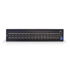 NVIDIA Mellanox MSN4600-CS2FC Spectrum-3 based 100GbE 2U Open Ethernet switch with Cumulus Linux, 64 QSFP28 ports, 2 power supplies (AC), x86 CPU, standard depth, P2C airflow - 920-9N302-00F7-0C2