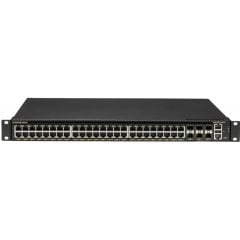 Supermicro SSE-G3748R-SONIC 1GbT/25GbE 1U Ethernet switch with SONiC software, 48 RJ45 ports and 6 SFP28 ports, 2 power supplies (AC), reverse (P2C) airflow