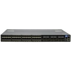 Supermicro SSE-SN3420-CB2RC Spectrum-2 based 25GbE/100GbE 1U Open Ethernet switch with Cumulus Linux, 48 SFP28 ports and 12 QSFP28 ports, 2 power supplies (AC), x86 CPU, short depth, C2P airflow