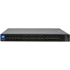 Supermicro SSE-SN3700-CS2FC Spectrum-2 based 100GbE 1U Open Ethernet switch with Cumulus Linux, 32 QSFP28 ports, 2 power supplies (AC), x86 CPU, standard depth, P2C airflow