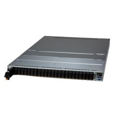 Storage SuperServer SSG-121E-NES24R - 1U - Dual Intel Xeon Scalable Processors - up to 8TB memory - 24x NVMe - 2000W Redundant