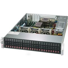 SuperStorage SSG-2029P-E1CR24L - 2U - Dual Intel Xeon Scalable Processors - up to 4TB memory - 24x SATA/SAS - Broadcom 3008 - 2x 10Gb/s RJ45 - 1200W Redundant
