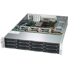 SuperStorage SSG-6029P-E1CR12L - 2U - Dual Intel Xeon Scalable Processors - up to 4TB memory - 12x SATA/SAS - Broadcom 3008, JBOD expansion - 2x 10Gb/s RJ45 - 1200W Redundant