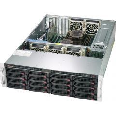 SuperStorage SSG-6039P-E1CR16H - 3U - Dual Intel Xeon Scalable Processors - up to 4TB memory - 16x SATA/SAS - Broadcom 3108, JBOD expansion - 2x 10Gb/s RJ45 - 1200W Redundant
