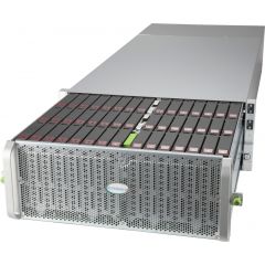 SuperStorage SSG-6049SP-DE2CR90 - 4U - 2 nodes - Dual Intel Xeon Scalable Processors - up to 4TB memory - 2x 45x SAS shared - Broadcom 3616 - 2x 10Gb/s RJ45 - 2600W Redundant