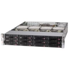 Storage SuperServer SSG-620P-ACR16L - 2U - Dual Intel Xeon Scalable Processors - up to 4TB memory - 16x SATA/SAS - Broadcom 3816 - 2x 10Gb/s RJ45 - 1600W Redundant