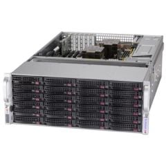 Storage SuperServer SSG-640P-E1CR36L - 4U - Dual Intel Xeon Scalable Processors - up to 4TB memory - 36x SATA/SAS - Broadcom 3808, JBOD expansion - 2x 10Gb/s RJ45 - 1600W Redundant