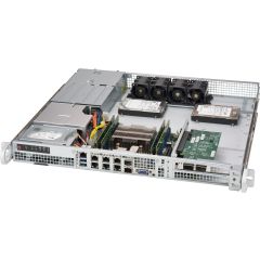 SuperServer SYS-1019D-FRN8TP - 1U - Intel Xeon D-2146NT Processor - up to 512GB memory - 4x SATA (fixed) - 4x 1Gb/s RJ45 + 2x 10Gb/s RJ45 + 2x 10Gb/s SFP+ - 400W Redundant