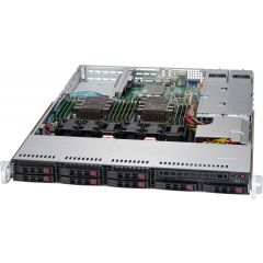 WIO SuperServer SYS-1029P-WTR - 1U - Dual Intel Xeon Scalable Processors - up to 3TB memory - 8x SATA/SAS - 2x 1Gb/s RJ45 - 1x GPU - 750W Redundant