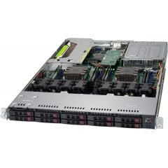 Ultra SuperServer SYS-1029UX-LL1-C16 - 1U - Dual Intel Xeon Gold 6244 Scalable Processor - 192MB DDR4-2933 ECC Registered memory - 8x SATA/SAS - Broadcom 3108 - 2x NVMe - 4x 1Gb/s RJ45 - 750W Redundant