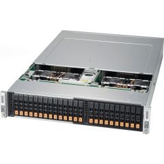 BigTwin SuperServer SYS-220BT-DNTR - 2U - 2 nodes - Dual Intel Xeon Scalable Processors - up to 4TB memory - 12x NVMe/SATA - 2200W Redundant