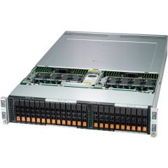 BigTwin SuperServer SYS-2029BZ-HNR - 2U - 4 nodes - Dual Intel Xeon Scalable Processors - up to 6TB memory - 6x NVMe - 2600W Redundant