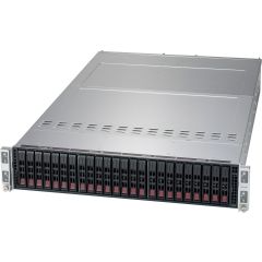 TwinPro SuperServer SYS-2029TP-HTR - 2U - 4 nodes - Dual Intel Xeon Scalable Processors - up to 4TB memory - 6x SATA - 2200W Redundant