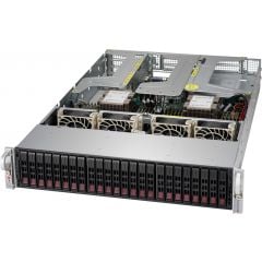 Ultra SuperServer SYS-2029U-TRT - 2U - Dual Intel Xeon Scalable Processors - up to 6TB memory - 24x SATA/SAS - 2x 10Gb/s RJ45 - 1000W Redundant