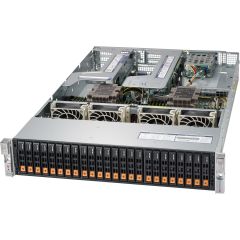 (EOL) Microsoft Azure Stack HCI solution - 2U - Dual Intel Xeon Scalable Processors - up to 3TB memory - 24x NVMe - 4x 10Gb/s RJ45 - 1600W Redundant