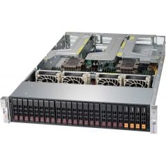 Ultra SuperServer SYS-2029UZ-TR4+ - 2U - Dual Intel Xeon Scalable Processors - up to 6TB memory - 24x SATA/SAS - 4x 1Gb/s RJ45 - 1600W Redundant