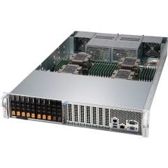 MP SuperServer SYS-2049P-TN8R - 2U - Quad Intel Xeon Scalable Processors - up to 12TB memory - 8x NVMe and 2x SATA - 1x 1Gb/s RJ45 - 2200W Redundant