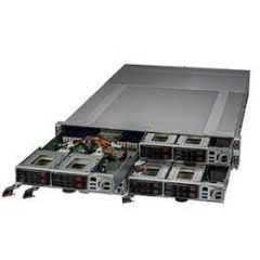 GrandTwin SuperServer SYS-210GT-HNC8F - 2U - 4 nodes - Single Intel Xeon Scalable Processors - up to 4TB memory - 4x SAS/SATA - Broadcom 3808 - 2200W Redundant