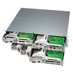 IoT SuperServer SYS-210SE-31D - 2U - 3 nodes - Single Intel Xeon Scalable Processors - up to 2TB memory - 2x M.2 NVMe - 2000W Redundant DC 48V input