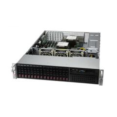 Mainstream SuperServer SYS-220P-C9R - 2U - Dual Intel Xeon Scalable Processors - up to 4TB memory - 16x SATA (8x SAS) - Broadcom 3908 - 2x 1Gb/s RJ45 - 1200W Redundant