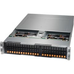 BigTwin SuperServer SYS-221BT-HNC8R - 2U - 4 nodes - Dual Intel Xeon Scalable Processors - up to 4TB memory - 6x NVMe/SATA/SAS - Broadcom 3808 - 3000W Redundant